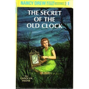 Nancy Drew Mystery Stories Book 1 The Secret Of The Old Clock Hardcover 1987